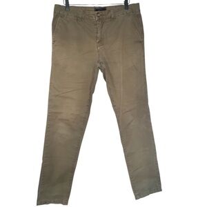 Men’s Olive Green Chino Pants Size 32